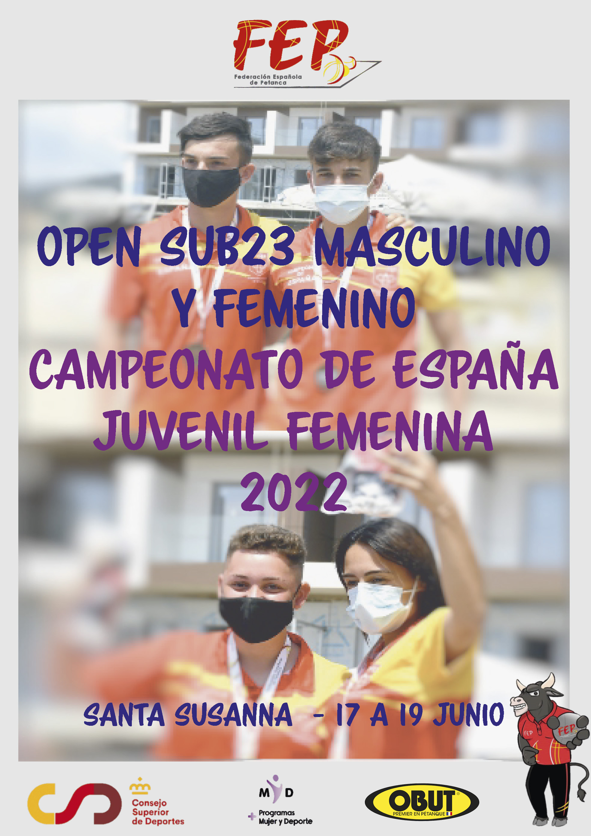 OPEN SUB-23 Y CAMPEONATO DE ESPAÑA JUVENIL FEMENINO