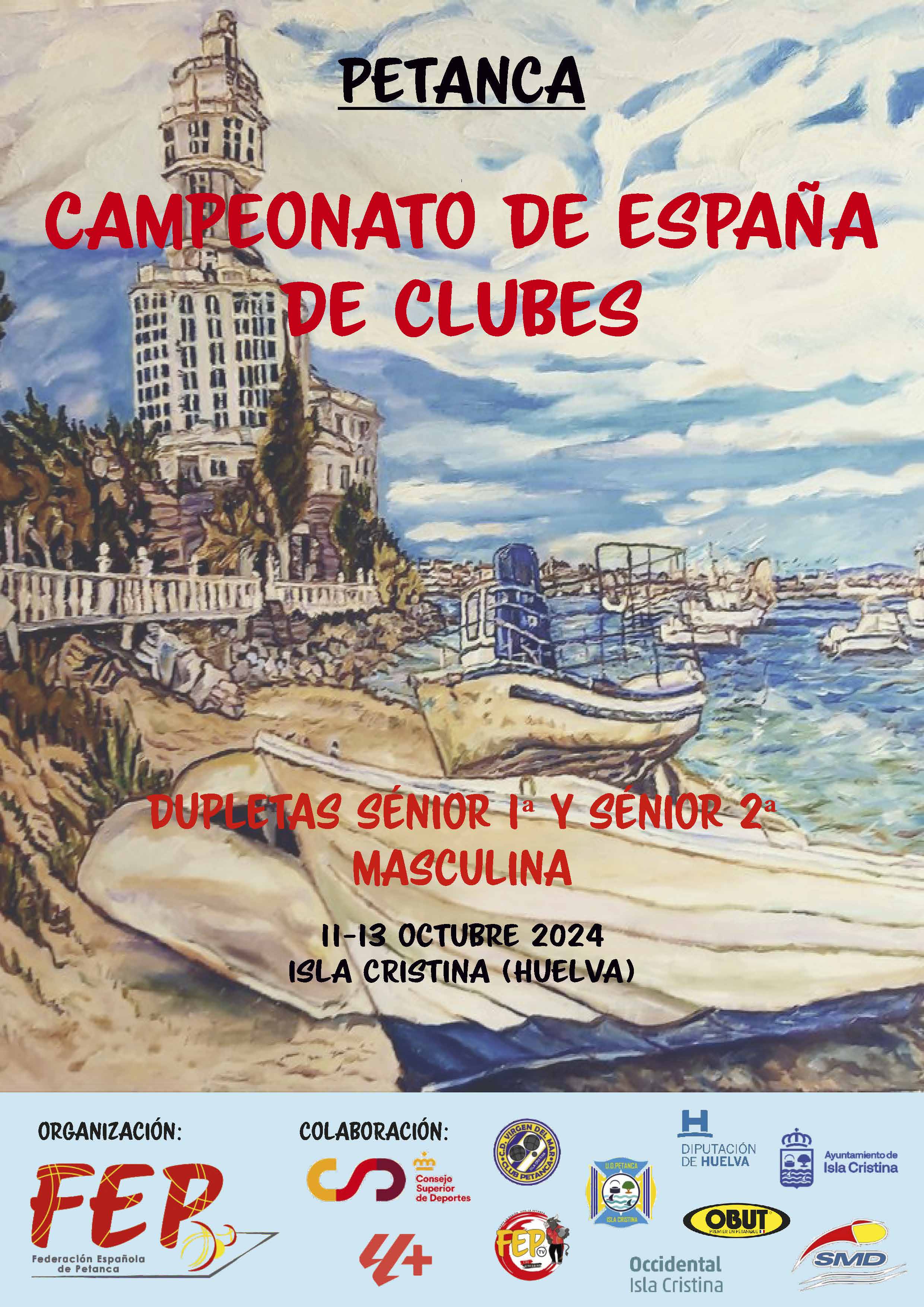 CAMPEONATO DE ESPAÑA DUPLETAS MASCULINO PRIMERA / SEGUNDA