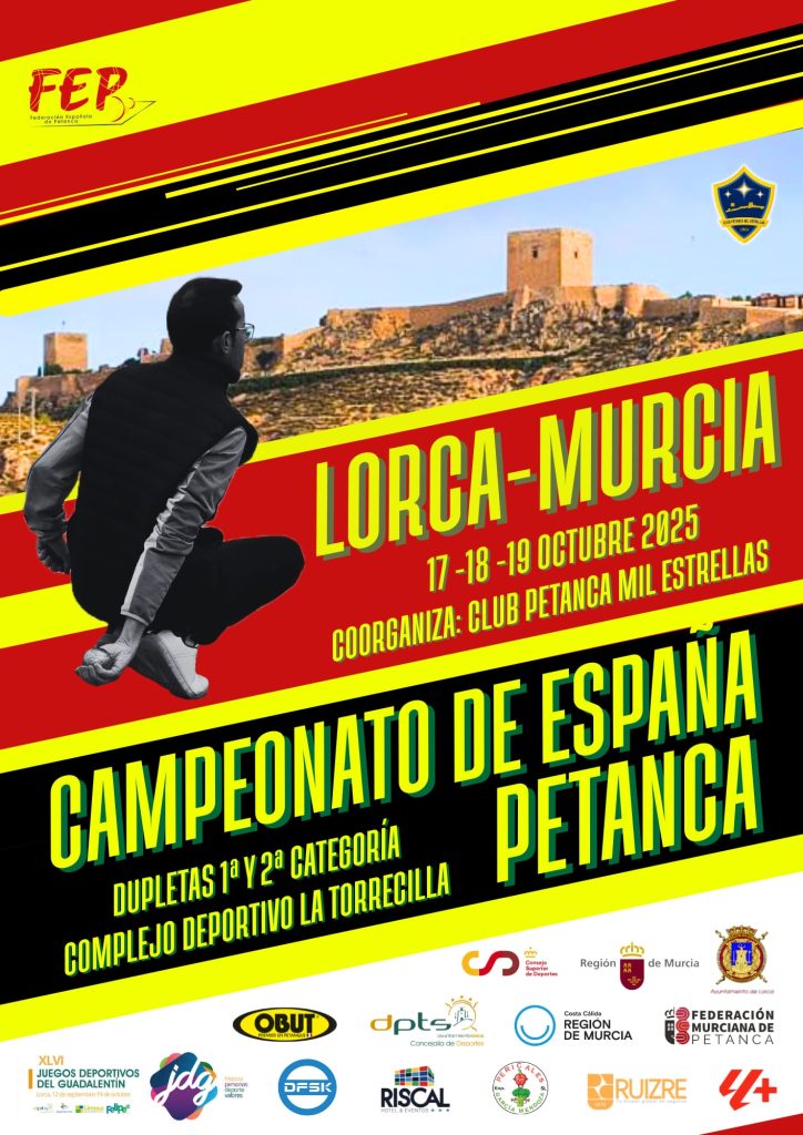 CAMPEONATO DE ESPAÑA DUPLETAS MASCULINO PRIMERA / SEGUNDA