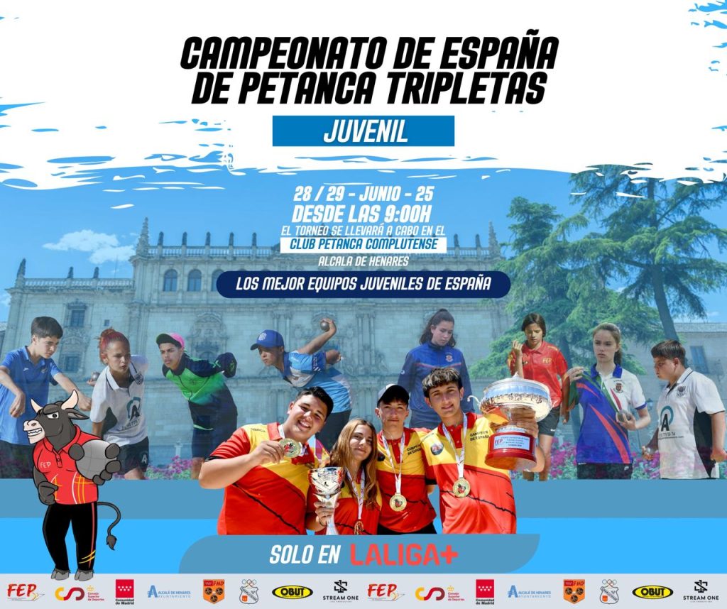 CAMPEONATO DE ESPAÑA TRIPLETAS JUVENIL